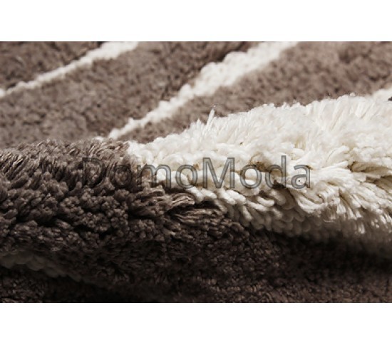 Коврик для ванной Indian Handmade Kayak RIS-BTH-5247 GREY-WHITE - высокое качество по лучшей цене в Украине изображение 4.